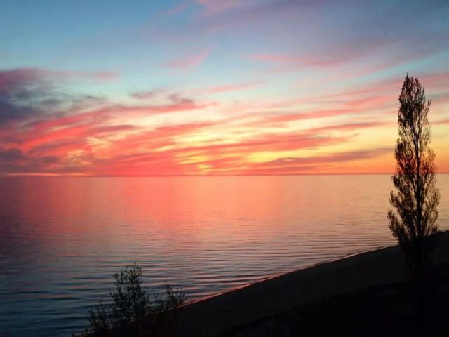Lake Michigan sunset
