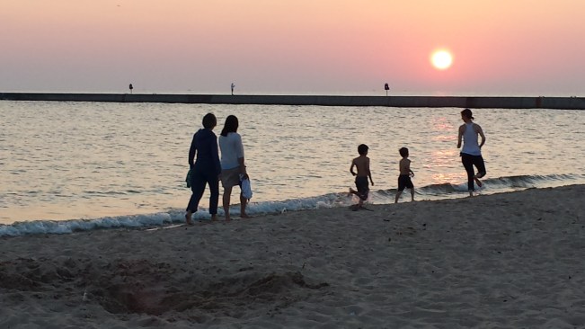 Frankfort sunset, July 2015